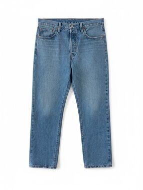 Levi's Classic Straight Men's 501 Jeans in Light Wash, Heavy Weight
